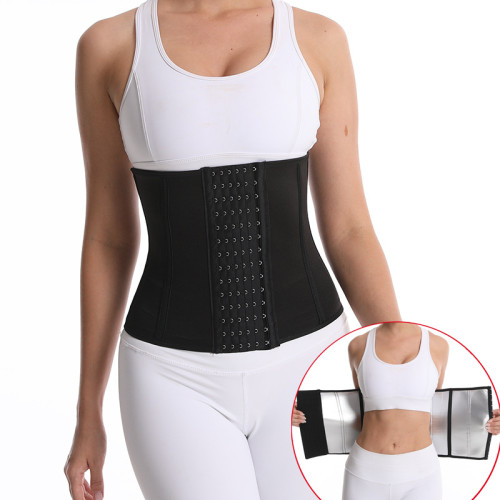 Faja de mujer Fitness Cinturón de cintura delgada Body Sculpting Sweat Body Corset Belly Breasted Belt