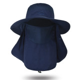 Fisherman Hat Men'S Sun Hat Summer Outdoor Quick-Drying Sunscreen Hat Fishing Breathable Sun Hat Women'S Face-Covering Hat