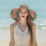 Bohemian Beach Sunshade Sunscreen Ladies Sun Hat Breathable Straw Hat Adult Fisherman Hat