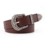 Femmes mode dames boucle ardillon ceinture Vintage large ceinture (MOQ 3)