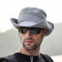 Chapeau de pêche en plein air chapeau de soleil d'été pour hommes chapeau de pêcheur d'été