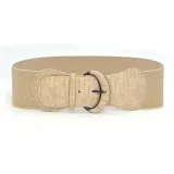 Autumn And Winter Wide Belt Ladies Fashion Versatile Decorative Belt Dress Coat Elastic Girdle(MOQ 2)