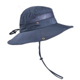 Chapeau de pêche en plein air chapeau de soleil d'été pour hommes chapeau de pêcheur d'été