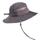 Pesca al aire libre Sombrero de senderismo Sombrero de sol de verano para hombres Sombrero de pescador de verano