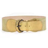 Autumn And Winter Wide Belt Ladies Fashion Versatile Decorative Belt Dress Coat Elastic Girdle(MOQ 2)