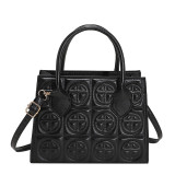 High-quality bag women's bag spring all-match small square bag fashion texture one-shoulder oblique bag handbag