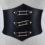 Elastic elastic waistband wide girdle women decorative belt women (MOQ 2)