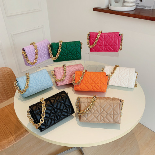 Универсальная модная трендовая сумка с бриллиантами для подмышек, цепочка с вышивкой, модная женская сумка-мессенджер на одно плечо