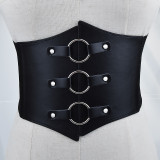 Ceinture élastique élastique large ceinture femmes ceinture décorative femmes (MOQ 2)