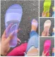 Women Summer Crystal Flat Sandals