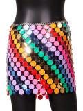 Sexy Nightclub Sequin Mini Skirt