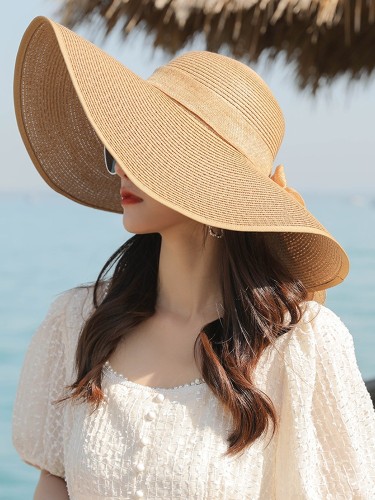 Cappello con immagine Cappello da sole Cappello da spiaggia Cappello da spiaggia Cappello da sole pieghevole estivo da spiaggia femminile Cappello tutto-fiammifero