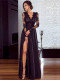 Long dress sexy lace evening dress spring and summer dress