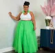 Women's Swing Mesh Plus Size Skirt Bottoms