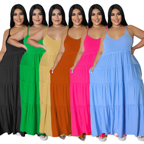 Женское летнее платье больших размеров в стиле пэчворк, сплошное свободное платье в стиле пэчворк