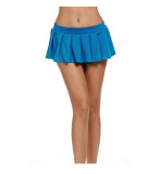 Sexy Solid color Pleated mini club skirt