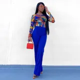 Women Fitted High Waist Style Bell Bottom Pants