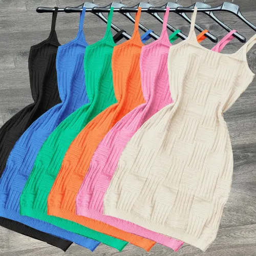 Women Sleeveless Sling Bodycon Dress