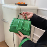 Women'S Versatile Trend Handbags High Texture Stone Pattern Underarm Bag Diagonal Bag