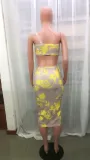 Women Sexy One Shoulder Cutout Long Dress