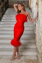 Women Sleeveless Bodycon Evening Dress