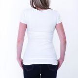 Kurzarm-T-Shirt für Damen, Modedruck, Plusgröße, Basic-Shirt
