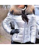 Herbst und Winter Damenbekleidung kurze Damenbekleidung mit Kapuze Plus Size Daunenjacke