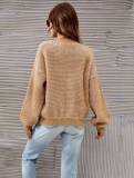 Winter Knitting Shirt Plus Size Button Sweater Short Cardigan Sweater Jacket