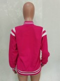Women's Sporty Button Layer Ribbed Jacket
