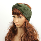 Women autumn and winter hair accessories sports headband(2Pcs)