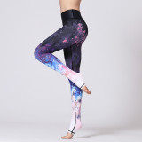 Yoga Wear Women Tight Fitting High Waist Butt Lift Pants Sports Fitness Dance Printing Yoga Pants