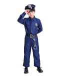 Halloween Kids Boys And Girls Police Costumes