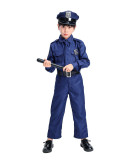 Halloween Kids Boys And Girls Police Costumes