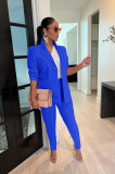 Fall Women's Solid Color Sexy Fashion Casual Suit