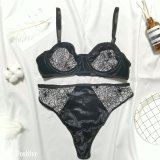 halloween sexy mesh bra and briefs sexy Lingerie two piece