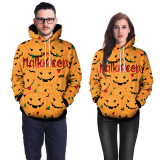 Hip Hop Street Halloween Couple Loose Plus Size Hoodies Women