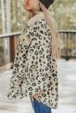 Women Fashion Casual Leopard Print Jacket