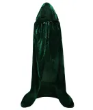 halloween velvet cape hooded wizard cape witch trench coat