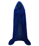 halloween velvet cape hooded wizard cape witch trench coat