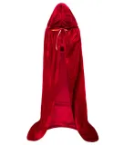 halloween velvet cape hooded wizard cape witch trench coat