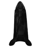 halloween velvet cape hooded wizard cape witch trench coat