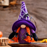Halloween decoration faceless gnome doll doll spider bat ornament
