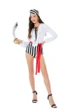 Halloween Costume Pirate Costume Queen Costume Cosplay Sexy Uniform