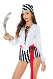 Halloween Costume Pirate Costume Queen Costume Cosplay Sexy Uniform