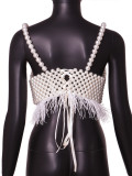 Sexy Fashion Pearl Camisole Women's Clothing