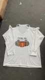 Pumpkin halloween print blouse t-shirt