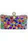 Women Multi-Color Beaded Evening Bag