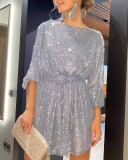 Festive Party Sparkling Sequin Dress Mini Dress