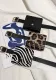（3PCS）Women'S Bag Spring/Summer Leopard Print Color Matching Waist Bag Detachable Belt Coin Bag Phone Bag