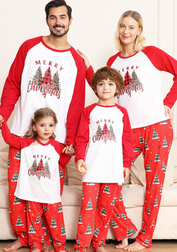 Conjunto de pijamas de duas peças de Loungewear de Natal Pijamas de Natal para crianças
